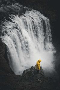 Waterfall in Forsæludalur
